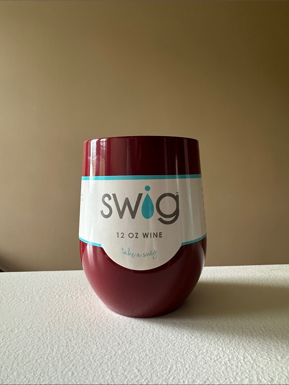 Swig 12 oz Crimson Wine Tumbler